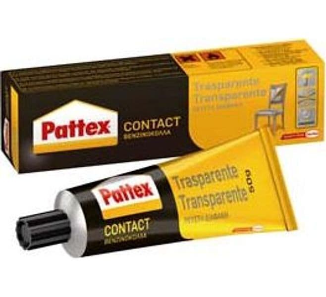 Pattex Adesivo Trasparente 125 g Henkel 12 Pezzi