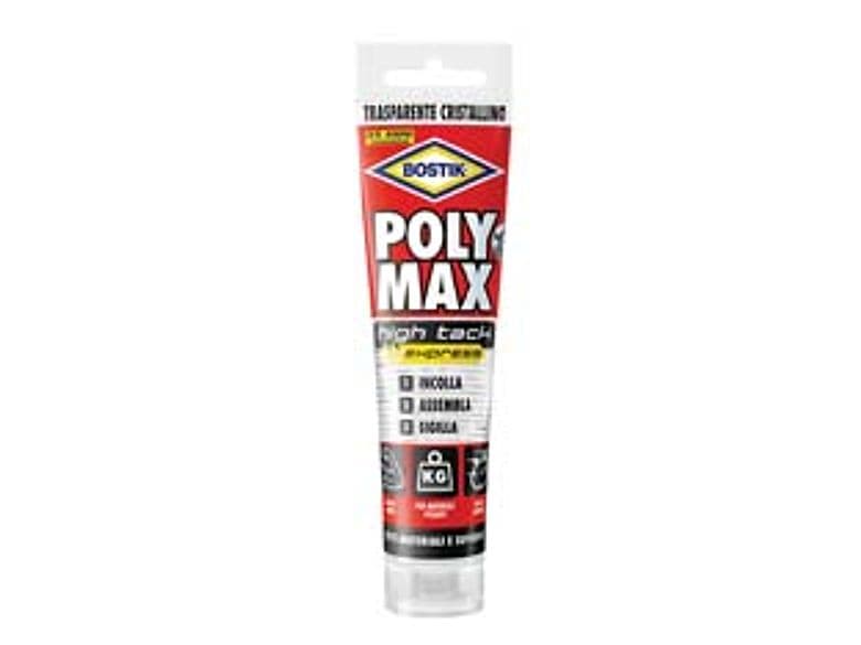 Polymax High Tack Express Trasparente 115 g Bostik 3 Blister