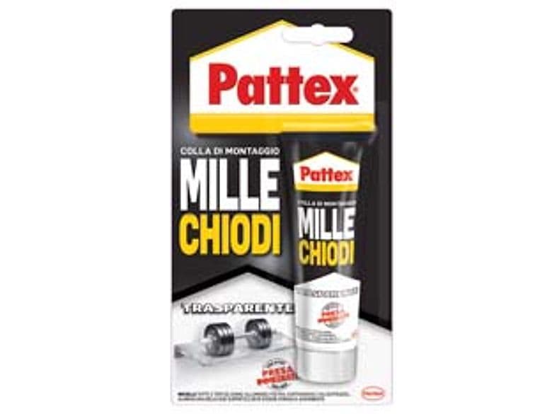 Pattex Millechiodi Trasparente 40 g Henkel 4 Blister