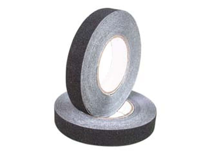 Nastro Adesivo Antisdrucciolo Nero in Rotolo 25 Mmh. in Rotoli 2 Cod 252720 - 2