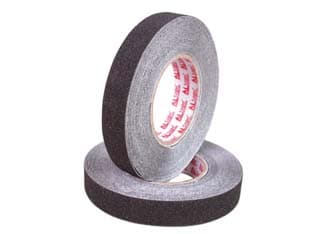 Nastro Adesivo Antisdrucciolo Nero in Rotolo 25 Mmh. in Rotoli 2 Cod 40716 - 2