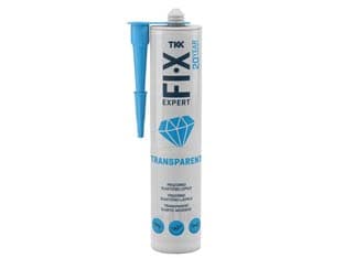 Colla Elastica Fi x Expert Transparente Cristal 290 ml Trasparente 2 Pezzi - 2