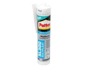 Pattex Silicone Sista Sl 500 Acetico Colorato 300 ml Marrone Henkel 3 Pezzi - 2