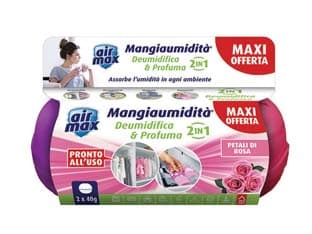 Airmax Bi Pack Mini Kit Assorbiumidita' Deo Usa e Getta 40 g 6 Pezzi - 2