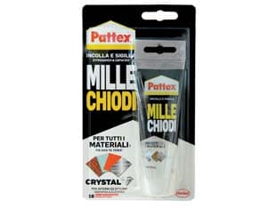 Pattex Millechiodi Crystal 90 g Henkel 12 Blister - 2