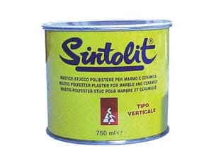 Sintolit Stucco per Marmo e Ceramica in Barattolo 500 ml Paglierino 2 Pezzi - 2