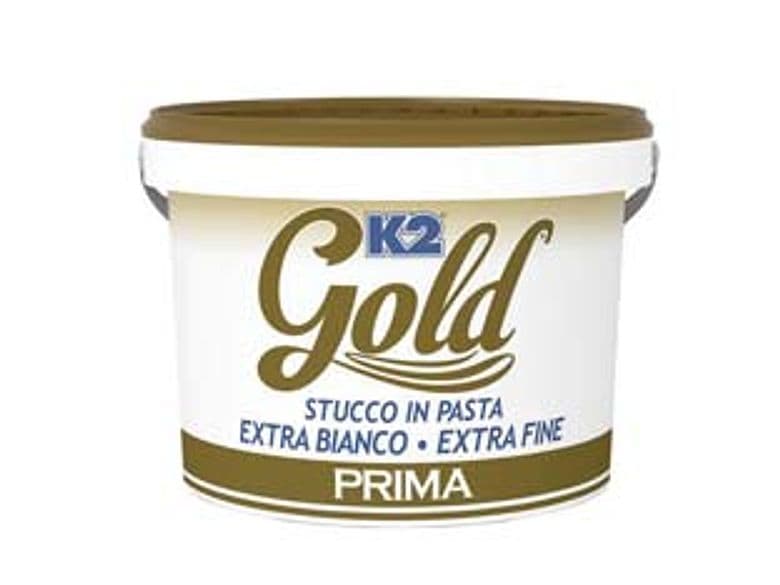 K2 Gold Stucco in Pasta Extra Fine Extra Bianco in Barattolo 5 kg K2 - 2