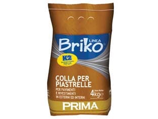 K2 Linea Briko Colla per Piastrelle Bianca in Polvere 4 kg in Sacco 4 Pezzi - 2