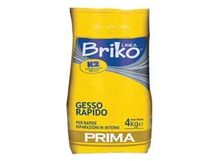 K2 Linea Briko Gesso Rapido Bianco in Polvere 4 kg in Busta K2 4 Pezzi - 2