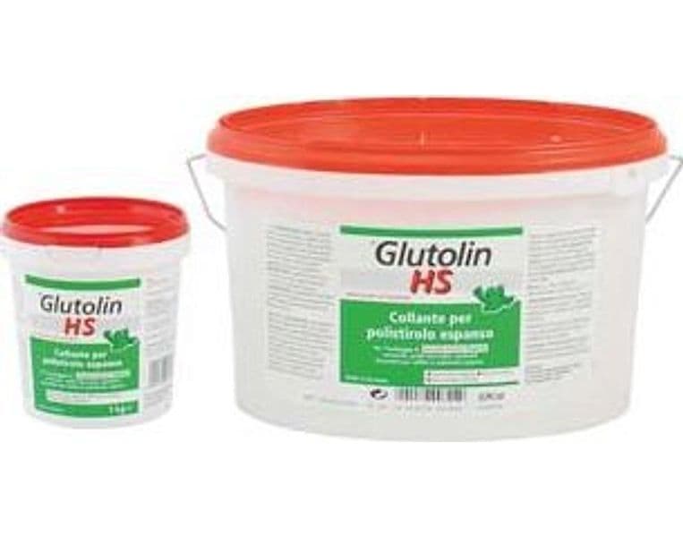 Collante per Polistirolo Estruso Glutolin Hs 1 kg Glutolin 2 Pezzi - 2