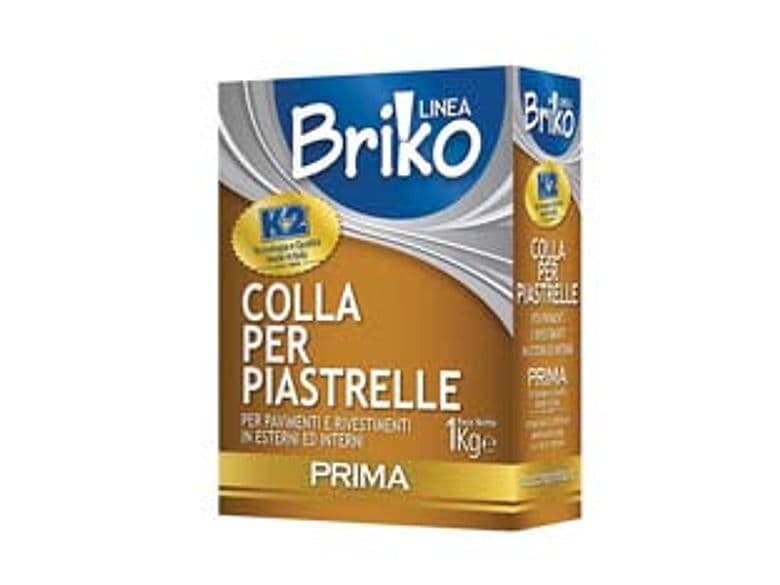 K2 Linea Briko Colla per Piastrelle Bianca in Polvere 1 kg 12 Pezzi - 2