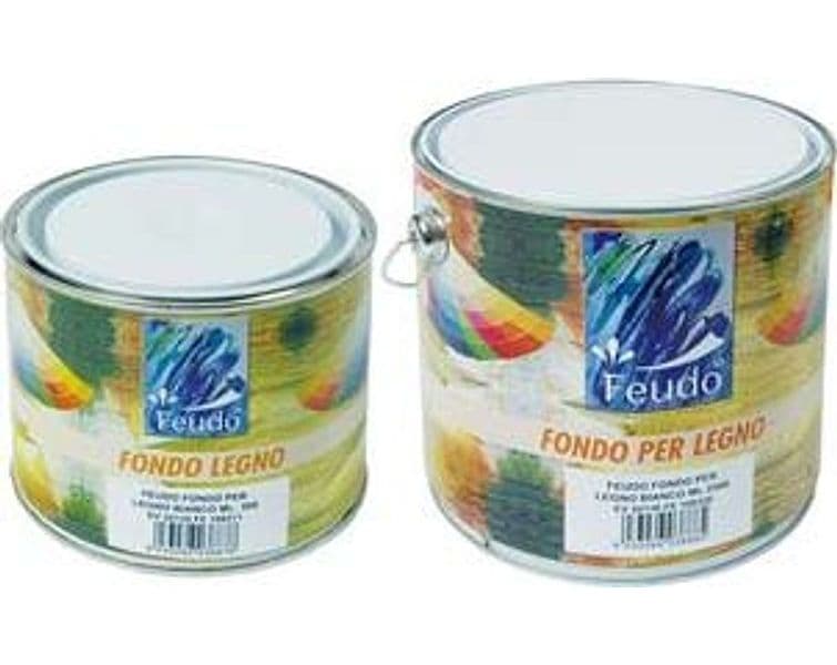 Cementite Fondo Sintetico 125 ml Bianco Feudo 6 Pezzi - 2