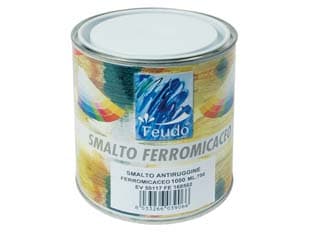 Smalto Sintetico Ferromicaceo (anti Lack) 750 ml Piombo RAL 2000 6 Pezzi - 2