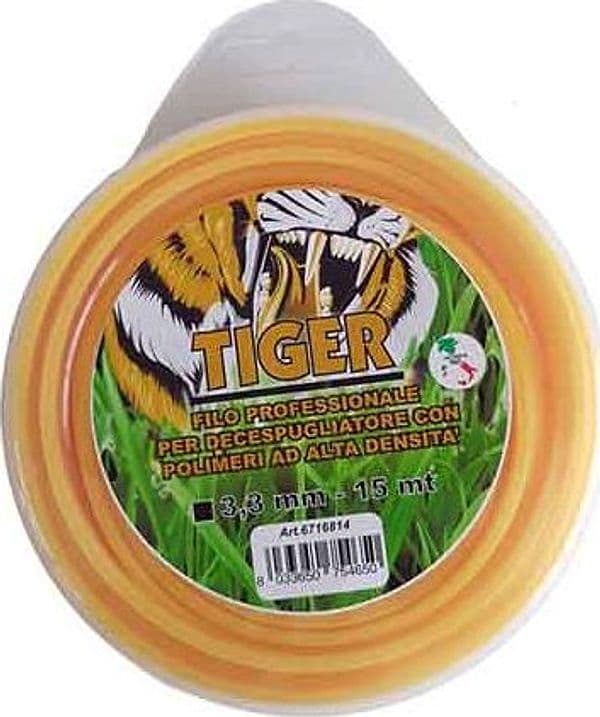 Filo per Decespugliatore Professionale Quadro Tiger Mm 3 x Made 4141406 – Made In Italy