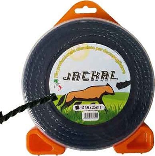 Filo per Decespugliatore Professionale Jackal Mm 3 x 45 m Made in Italy