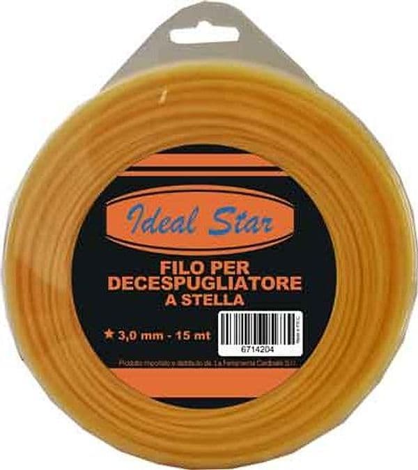 Filo per Decespugliatore Stella Ideal Star Mm 3 x 15 m - 2