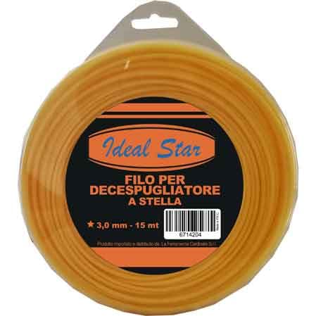 Filo per Decespugliatore Stella Ideal Star Mm 3,0 x 15 m - 2