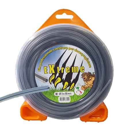 Filo per Decespugliatore Professionale Co Estruso Quadro Made 4141002 - 2