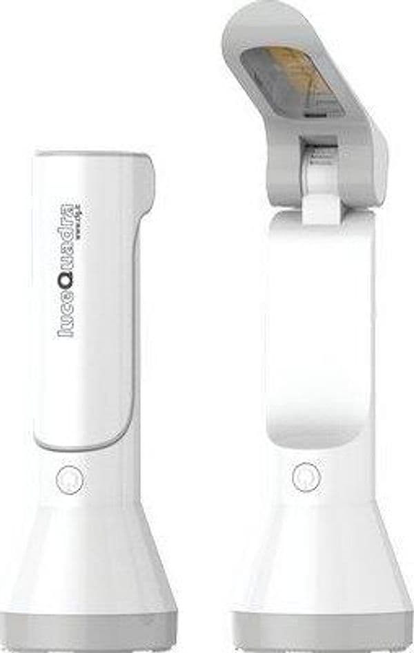 Torcia LED Lumina Luce Quadra Ricaricabile Lumen 112 cm 6,7 H.cm 18,3 - 2