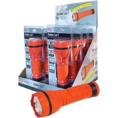 Torcia LED Rubber LED 7 Expo Luce Quadra 8 Pezzi - 2