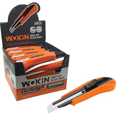 Cutter ABS Plus 300218 Wokin 18 mm 24 Pezzi - 2