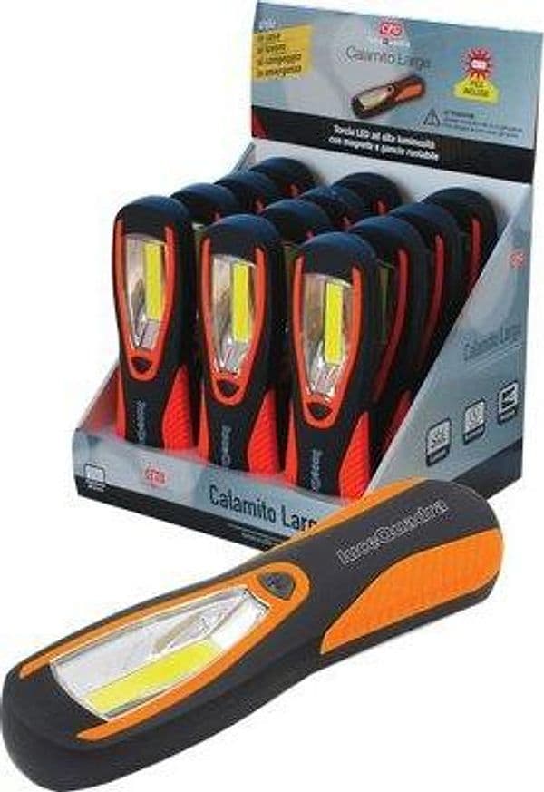 Torcia LED Calamito Large Expo Luce Quadra 12 Pezzi - 2