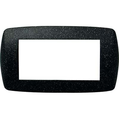 Placca Coprifrutti Millenium Marlanvil Nero 150 x 83 mm 2 Pezzi - 2