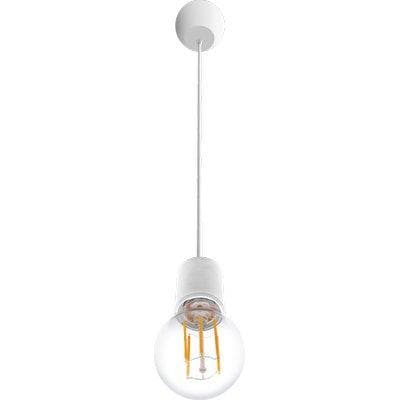 Portalampada con Cavo Fantasy 150 Century Bianco E27 150 cm 2 Pezzi - 2