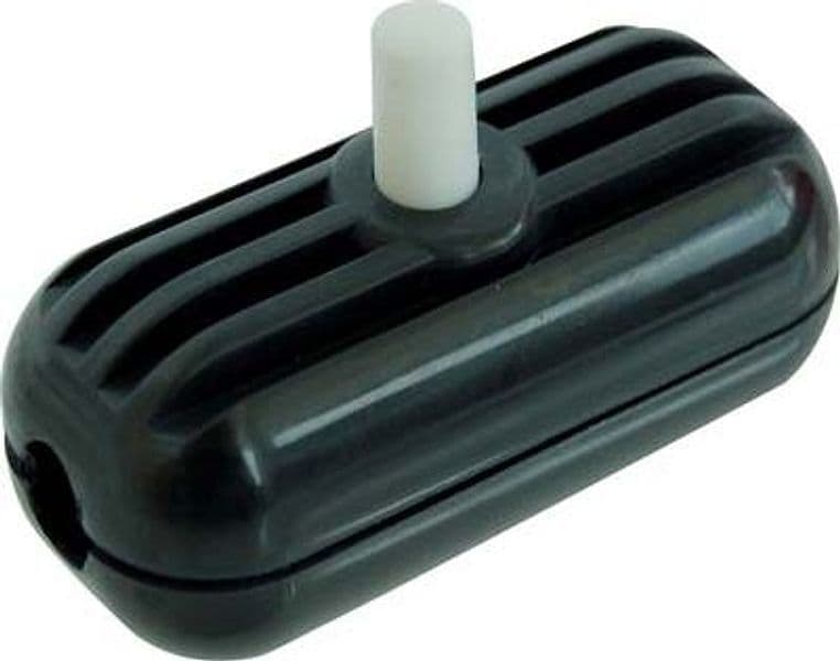 Interruttore Passafilo Nero 10 Pezzi - 2