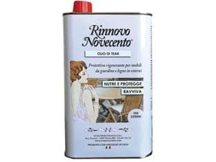Olio di Teak 500 ml 500 ml Cera Novecento 3 Pezzi - 2