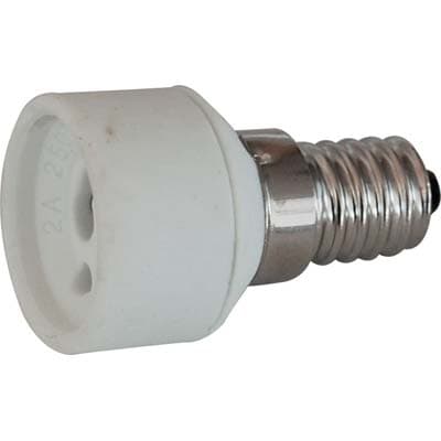 Adattatore Lampada E14 GU10 Porcellana 5 Pezzi - 2