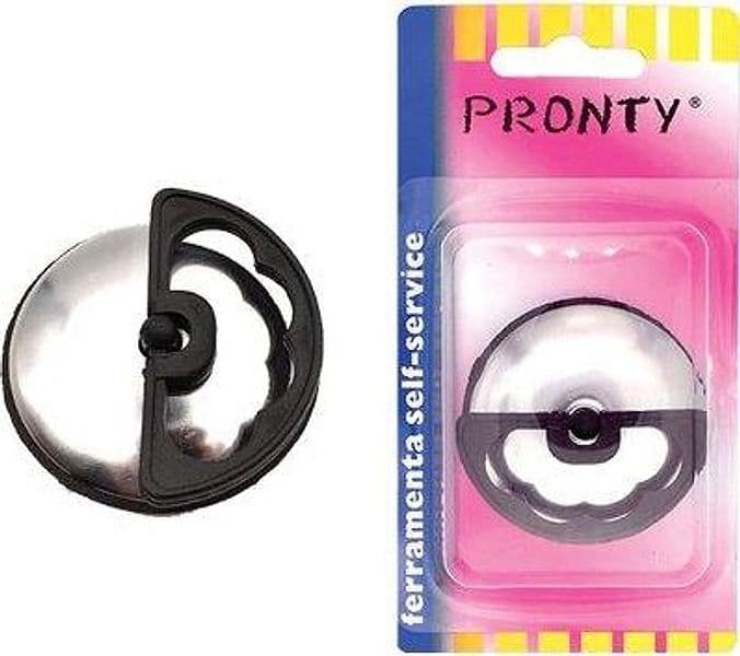 Tappo Piletta con Maniglia Pronty PVC Inox 52 mm 12 Pezzi - 2
