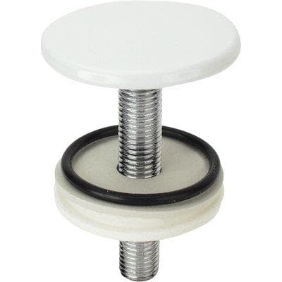 Tappo Copriforo Sanitari ABS Bianco 50 mm 10 Pezzi - 2