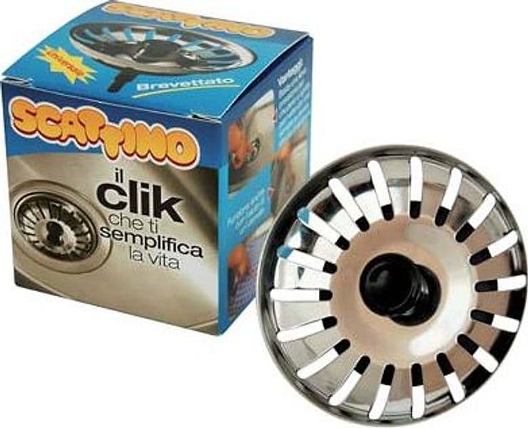 Tappo Griglia Basket Scattino Inox 80 mm 18 Pezzi - 2