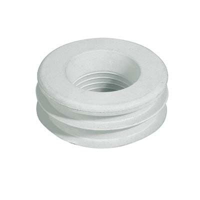 Morsetto WC Gomma Bianca 60 x 30 mm 20 Pezzi - 2