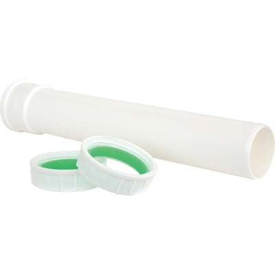 Canotto Pp di Prolunga Bianco 11 x 2 40 mm 18 cm 10 Pezzi - 2