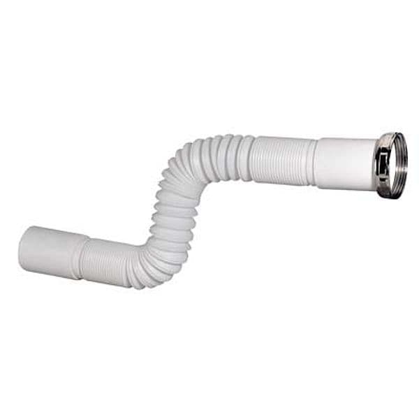 Canotto Pp Flessibile con Ghiera X11 Bianco 40 a 32 mm 30 cm 10 Pezzi - 2