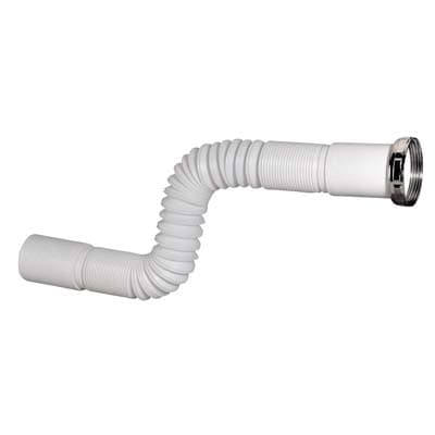 Canotto Pp Flessibile con Ghiera X11 Bianco 40 a 32 mm 30 cm 10 Pezzi - 2