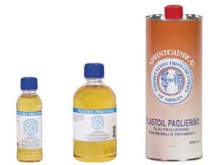 Olio Paglierino Bianco per Mobili 0,5 l Bianco in Flacone 12 Pezzi - 2