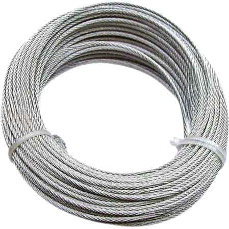 Fune Acciaio Inox Ø 6 mm Rotolo 10 Mt - 2