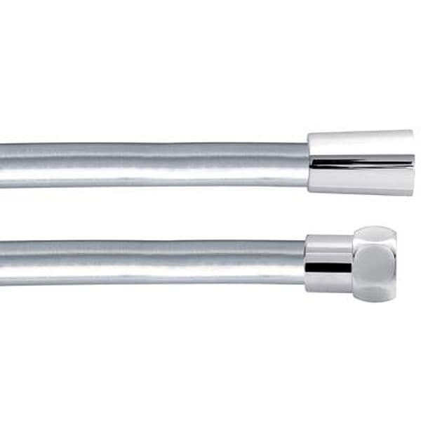 Flessibile Doccia Chromalux Supreme Parigi PVC Cm 150 Ghiera Conica 1/2f - 2