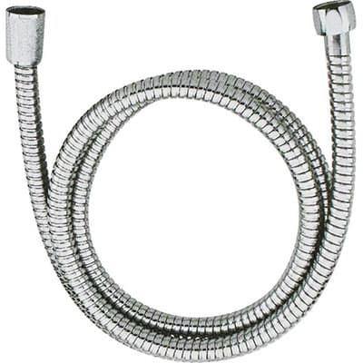 Flessibile Doccia Effe Ottone Cromato 1 2 F 200 cm 2 Pezzi - 2
