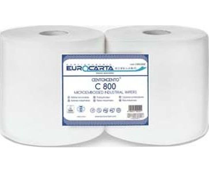 Bobina Carta a Rotolo C800 25,5 CMX25,5 2,4 kg 2 Rotolo