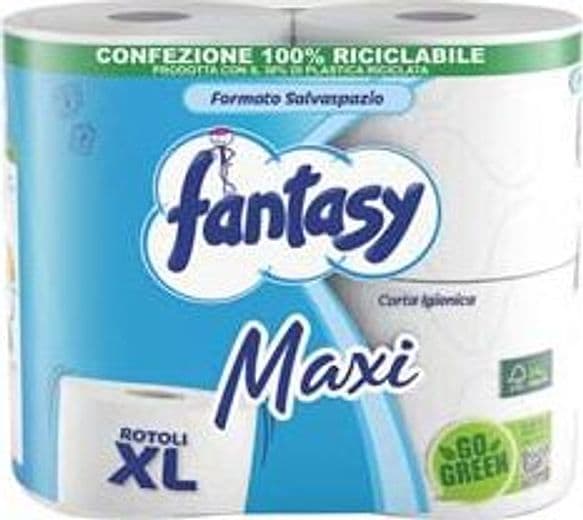 Carta Igienica 7 Confezione Fantasy 2 Veli in Rotoli Maxi 500 4 Rotoli
