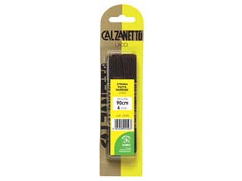Laccio Scarpa Piatto Marrone 90 cm in Blister da 2 Paia Ebano 6 Blister - 2