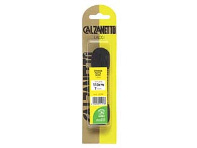 Laccio Scarpa Piatto Nero 110 cm in Blister da 1 Paio Ebano 6 Blister - 2