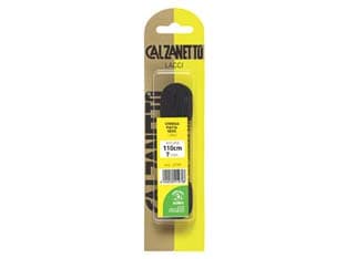 Laccio Scarpa Piatto Nero 110 cm in Blister da 1 Paio Ebano 6 Blister - 2