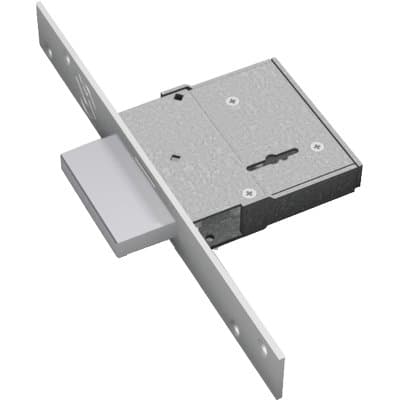 Serratura Metallo Infilare 2001 Securemme B.q Zinc F.mm 25 Dm M2 H.mm 73 - 2