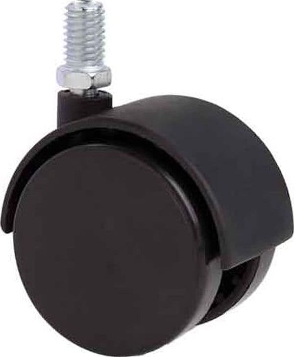 Ruota Arredamento Art. 164B Avo 40 mm Aldo Valsecchi Fil. M8 Portata 20 kg - 2