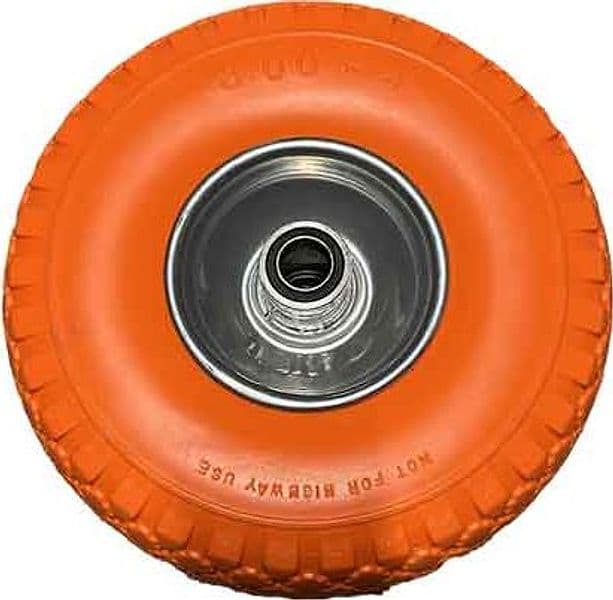 Ruota in Poliuretano per Carrelli con Disco in Acciaio Ideal Portata 120 kg - 2